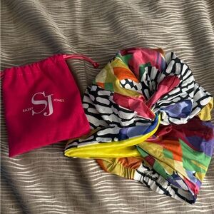 Sassy Jones Multicolor Satin Lined Headwrap